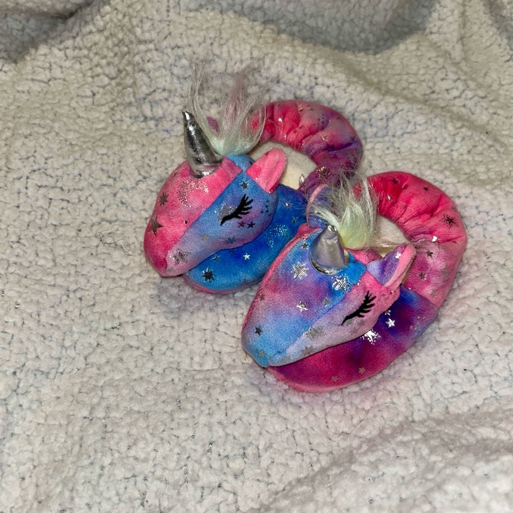 Pink and Blue babies shoes